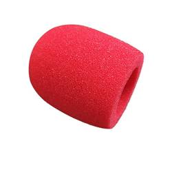 Microphone Windscreen Sponge Cover IGO SYSTEM MCC-001 Red