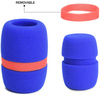 Microphone Windscreen Sponge Cover IGO SYSTEM MRC-001 Blue