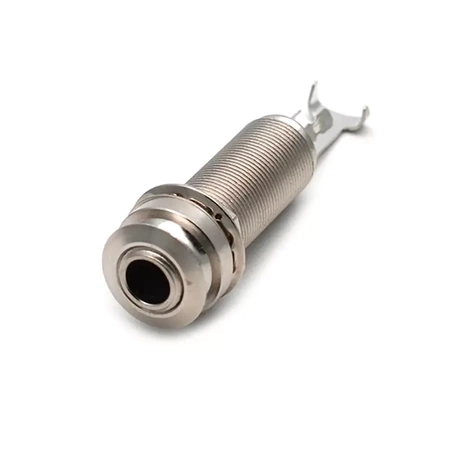 Acoustic Electric Guitar 6.35mm Mono Output End Pin Jack Socket Plug MSP40