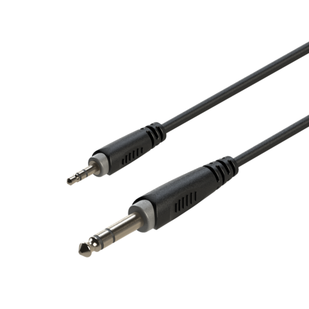 Kabel audio Jack 3.5mm stereo / Jack 6.3mm stereo 6m Roxtone RACC280L6 