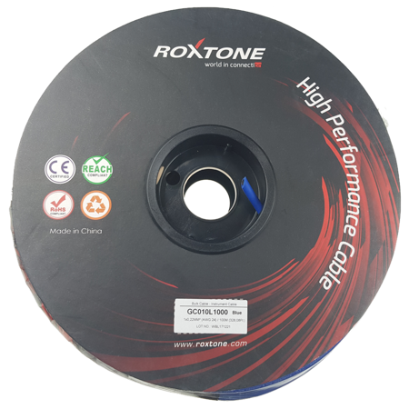 Kabel instrumentalny Roxtone GC010-100m-BL
